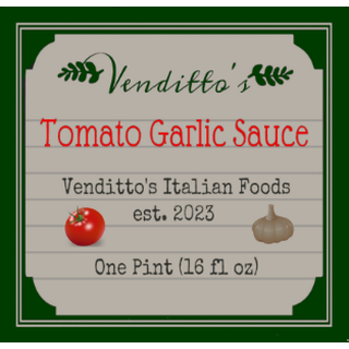 Tomato Garlic Sauce